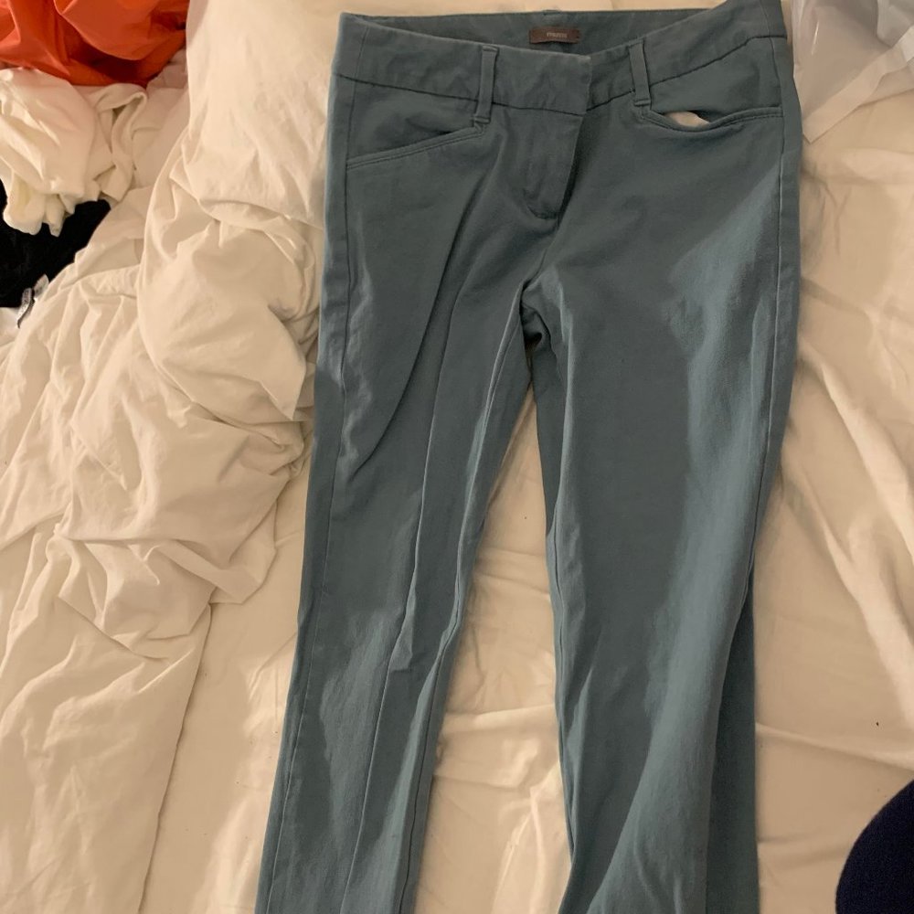 Maurices Blue Stretch Dress Pant